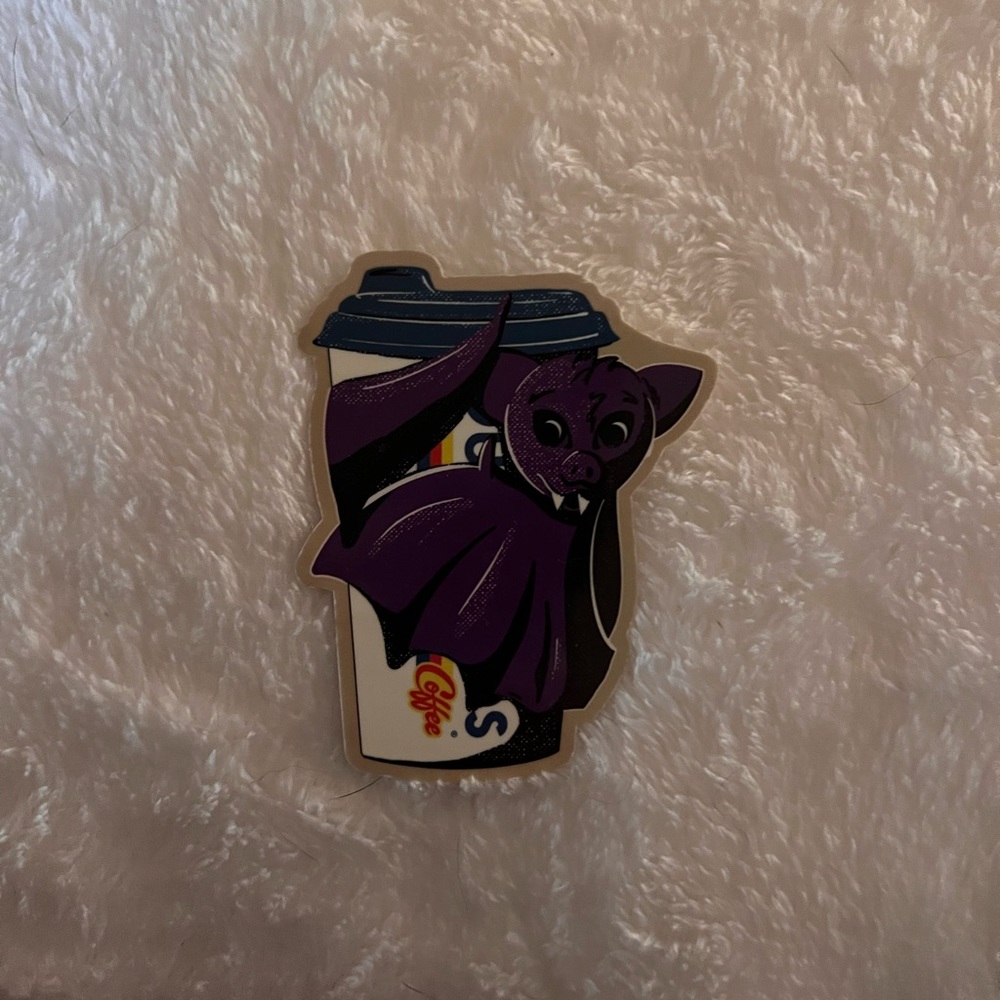 Dutch Bros Sticker Halloween Bat 2021